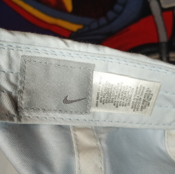 Nike Running Hat light blue Nike Hat velcro strap Hat - Picture 7 of 7